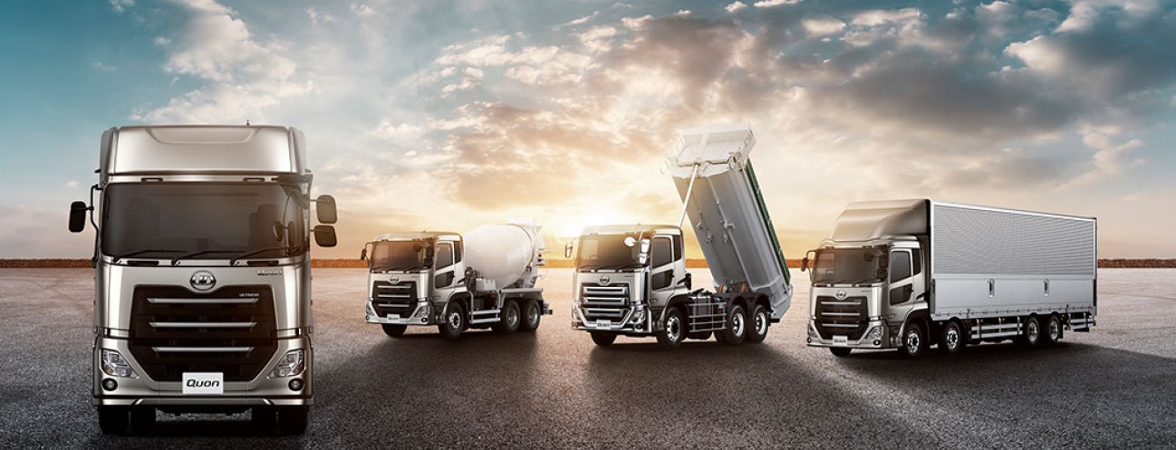 「建設・測量生産性向上展 ２０１９」に８Lエンジン搭載のＱｕｏｎを出展