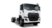 Condor White cab chassis truck on a plain white background.